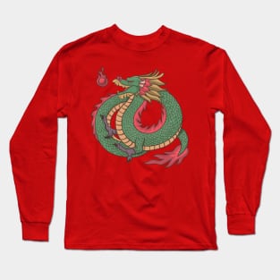 Chinese Dragon Long Sleeve T-Shirt